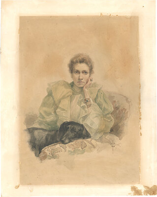 Соломко Сергей Сергеевич. Женский портрет 